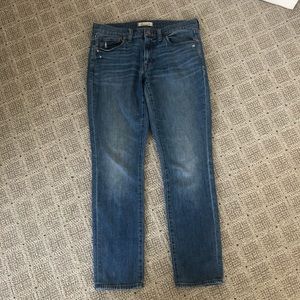 NWOT Madewell The High-Rise Slim Boyjeans Size 27